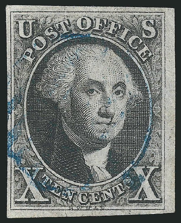 Costs of US Stamp Scott Cat. #2 - 1847 10c Franklin. Robert Siegel Auction Galleries, Apr 2012, Sale 1023, Lot 2097