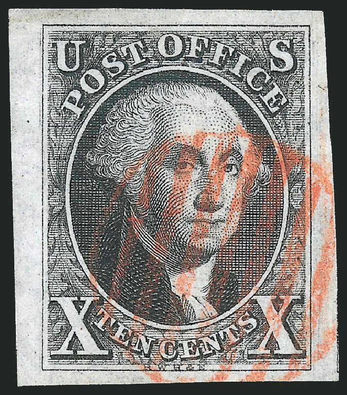US Stamps Values Scott Catalogue #2: 10c 1847 Franklin. Robert Siegel Auction Galleries, Sep 2014, Sale 1078, Lot 47