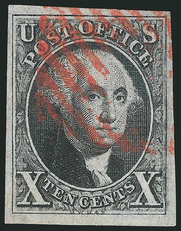 US Stamps Prices Scott Catalogue #2: 10c 1847 Franklin. Robert Siegel Auction Galleries, Sep 2014, Sale 1078, Lot 57