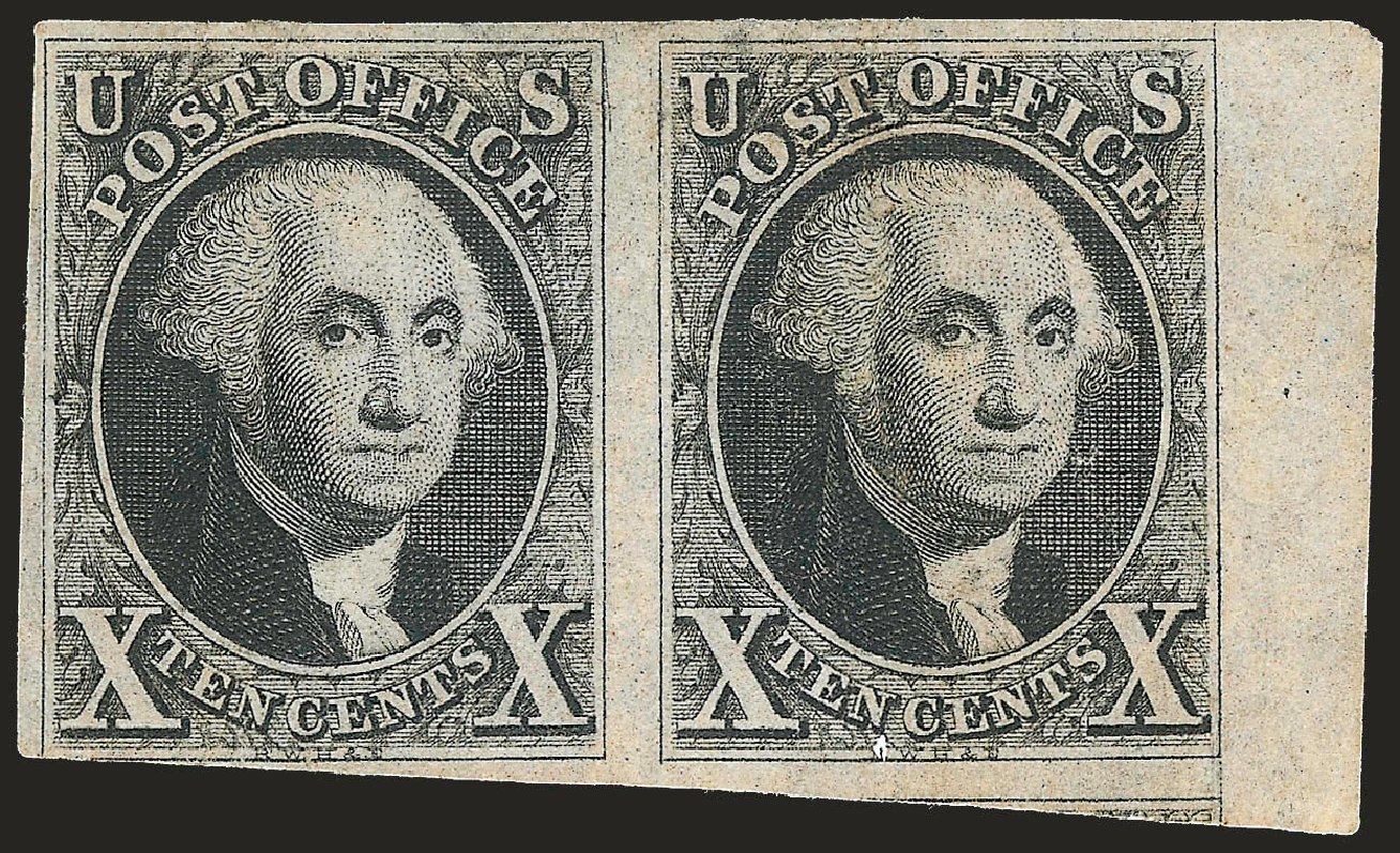 Price of US Stamp Scott Catalogue # 2 - 1847 10c Franklin. Robert Siegel Auction Galleries, Sep 2009, Sale 976, Lot 1067