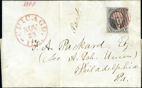 Costs of US Stamp Scott Catalogue #2: 10c 1847 Franklin. Spink Shreves Galleries, Jan 2015, Sale 150, Lot 17