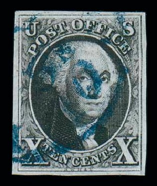 US Stamps Prices Scott 2: 10c 1847 Franklin. Matthew Bennett International, Dec 2007, Sale 325, Lot 1378