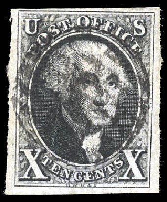 US Stamps Prices Scott Cat. # 2: 1847 10c Franklin. Matthew Bennett International, Sep 2011, Sale 338, Lot 1668
