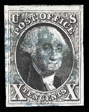 US Stamps Price Scott Catalog 2 - 1847 10c Franklin. Cherrystone Auctions, May 2013, Sale 201305, Lot 8