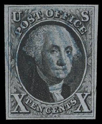 US Stamp Value Scott # 2: 1847 10c Franklin. Daniel Kelleher Auctions, Feb 2013, Sale 634, Lot 678