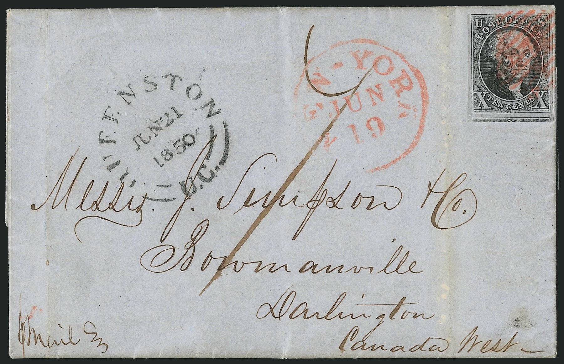 US Stamps Values Scott Catalogue 2 - 10c 1847 Franklin. Robert Siegel Auction Galleries, Apr 2012, Sale 1023, Lot 2458