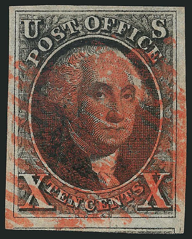 US Stamps Price Scott Catalogue # 2 - 1847 10c Franklin. Robert Siegel Auction Galleries, Mar 2014, Sale 1067, Lot 868