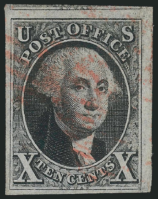 Costs of US Stamp Scott Catalog 2: 1847 10c Franklin. Robert Siegel Auction Galleries, Apr 2014, Sale 1068, Lot 18