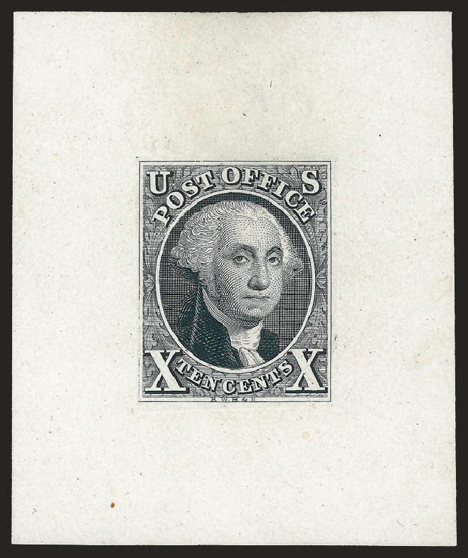 US Stamp Value Scott # 2 - 10c 1847 Franklin. Robert Siegel Auction Galleries, Sep 2009, Sale 976, Lot 1008