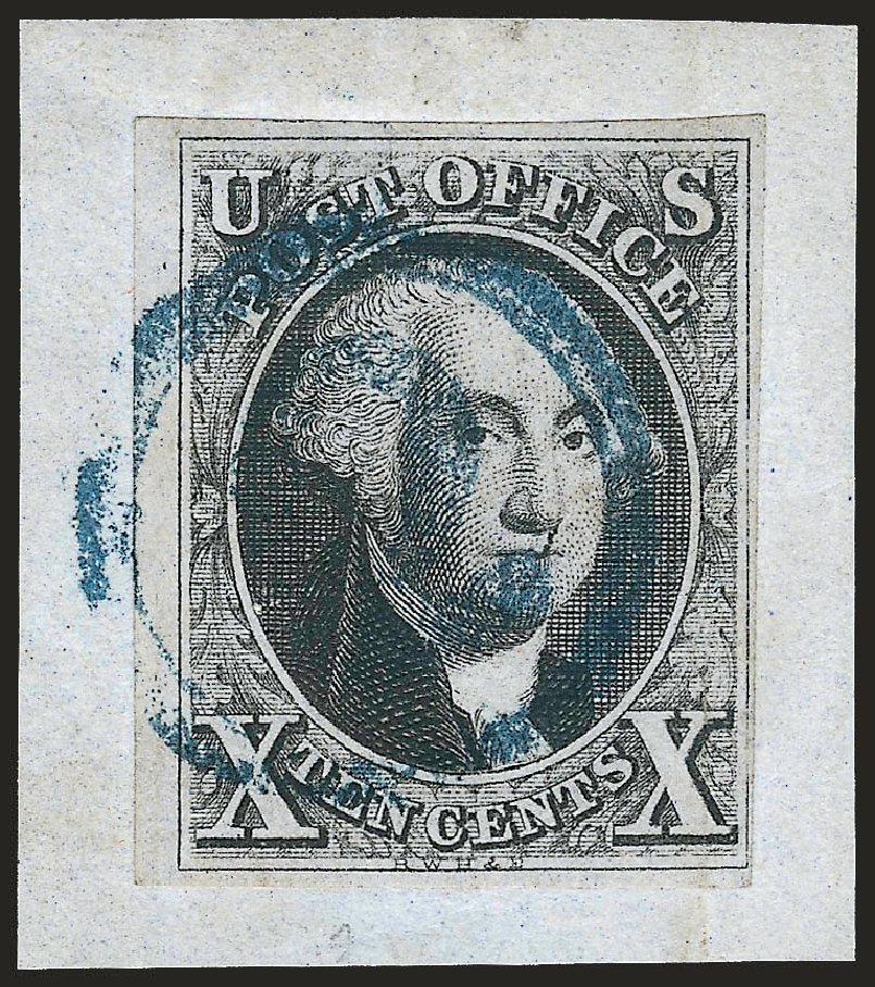 US Stamp Value Scott Catalog # 2: 1847 10c Franklin. Robert Siegel Auction Galleries, Jun 2010, Sale 992, Lot 2018