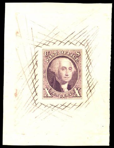 Value of US Stamp Scott Cat. # 2 - 1847 10c Franklin. Matthew Bennett International, Jun 2008, Sale 328, Lot 449