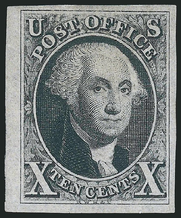 US Stamps Price Scott Catalogue # 2 - 1847 10c Franklin. Robert Siegel Auction Galleries, Dec 2011, Sale 1017, Lot 59