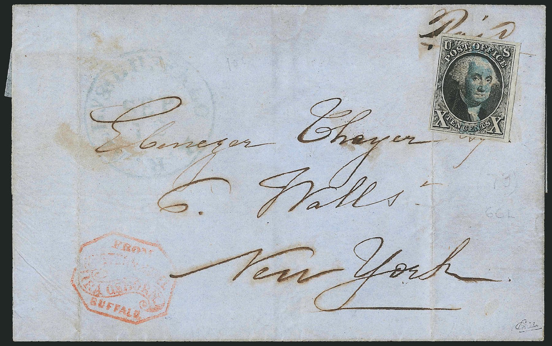 US Stamps Values Scott Cat. # 2: 10c 1847 Franklin. Robert Siegel Auction Galleries, Apr 2012, Sale 1023, Lot 2379