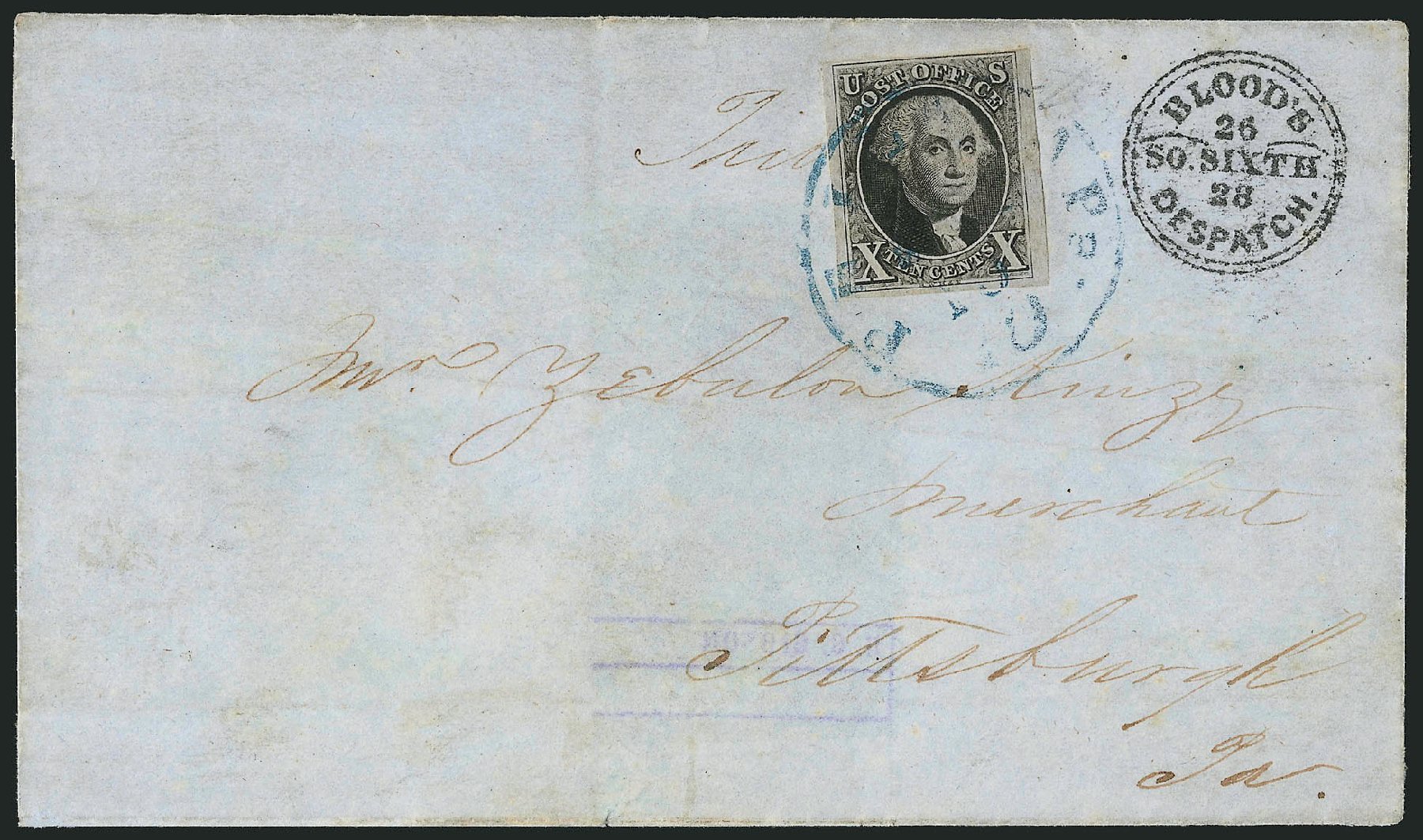 US Stamp Prices Scott Catalogue # 2 - 10c 1847 Franklin. Robert Siegel Auction Galleries, Apr 2012, Sale 1023, Lot 2399