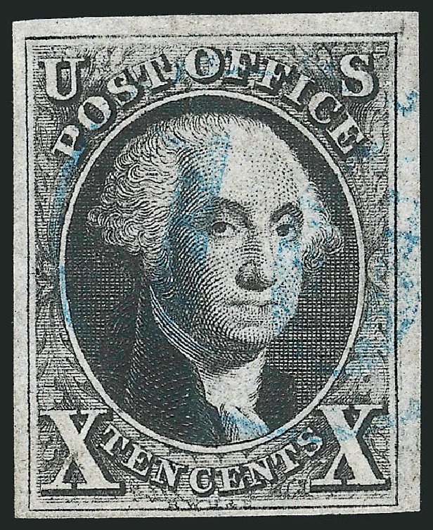 Value of US Stamp Scott Cat. 2 - 1847 10c Franklin. Robert Siegel Auction Galleries, Sep 2014, Sale 1078, Lot 59