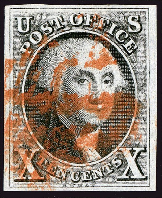 US Stamp Prices Scott Catalog 2 - 1847 10c Franklin. Spink Shreves Galleries, Jan 2014, Sale 146, Lot 139