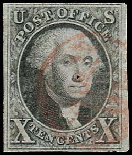 Cost of US Stamps Scott Cat. #2: 1847 10c Franklin. Regency-Superior, Nov 2014, Sale 108, Lot 30
