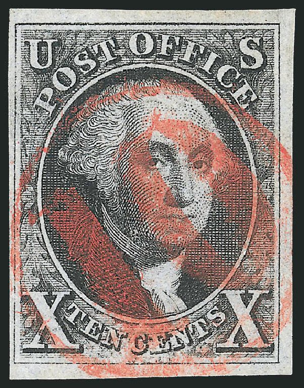 US Stamp Prices Scott Catalogue # 2 - 10c 1847 Franklin. Robert Siegel Auction Galleries, Apr 2012, Sale 1023, Lot 2190