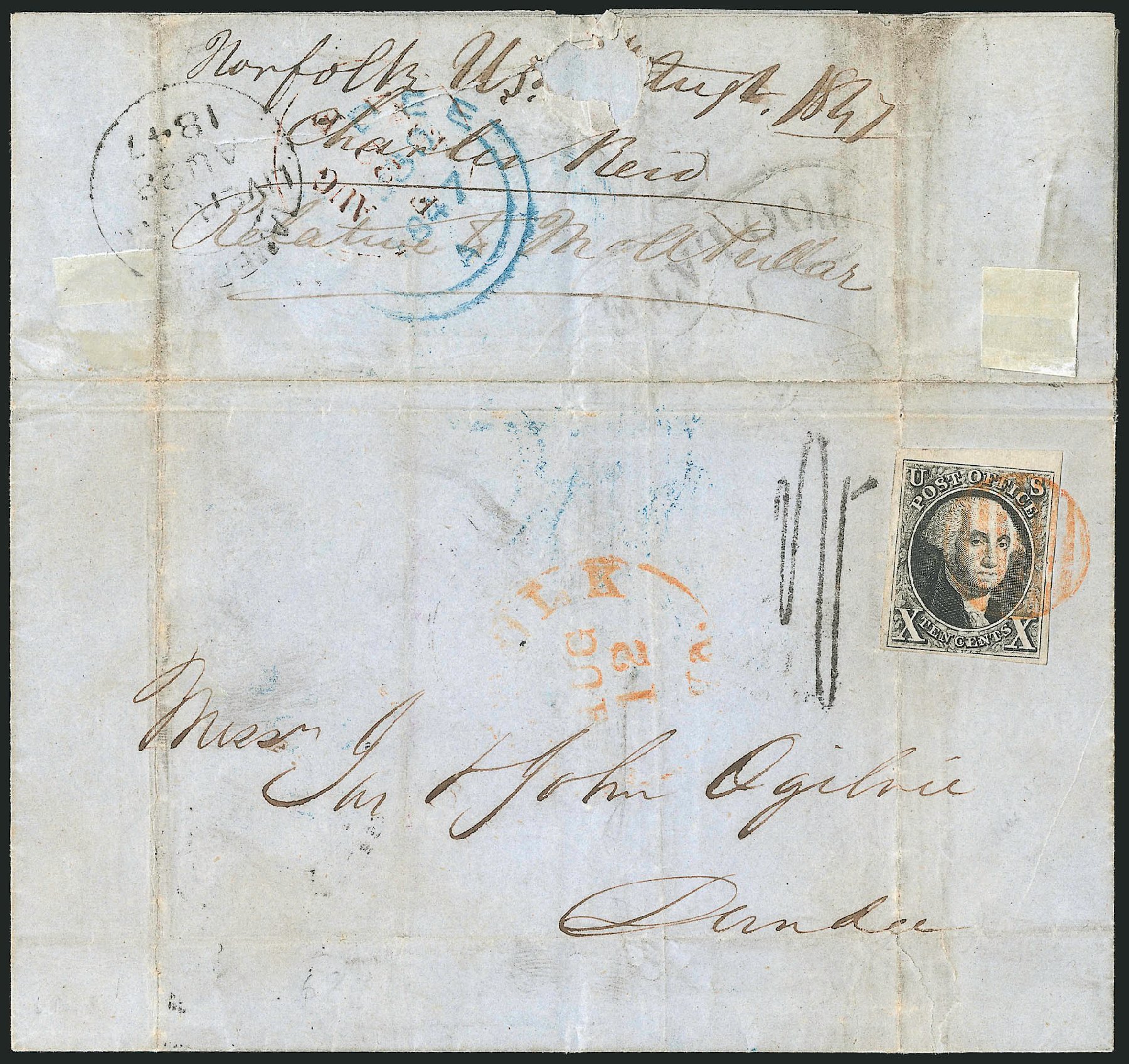 Price of US Stamps Scott Catalogue #2: 10c 1847 Franklin. Robert Siegel Auction Galleries, Apr 2012, Sale 1023, Lot 2490