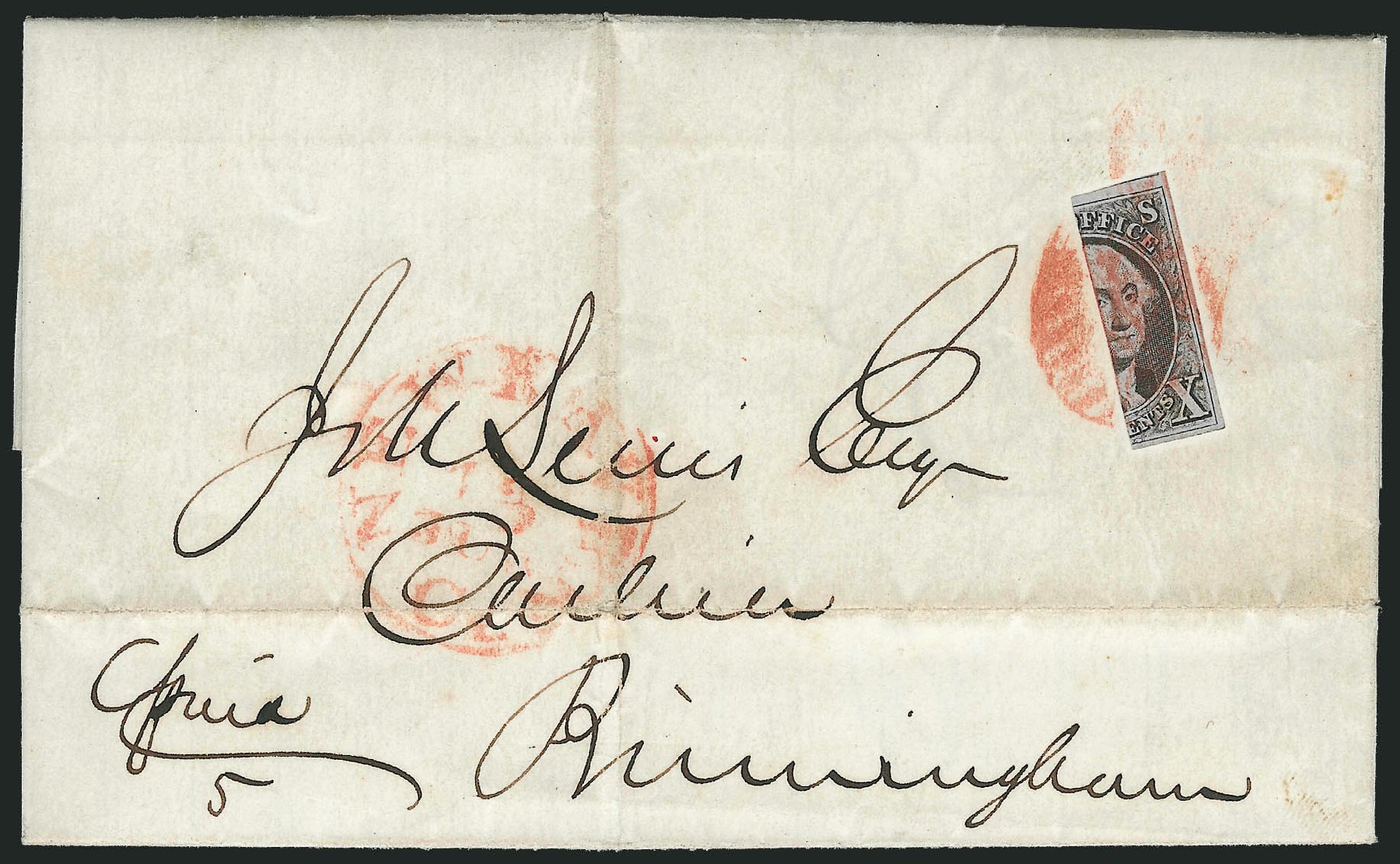 US Stamp Prices Scott # 2: 1847 10c Franklin. Robert Siegel Auction Galleries, Jun 2012, Sale 1025, Lot 70