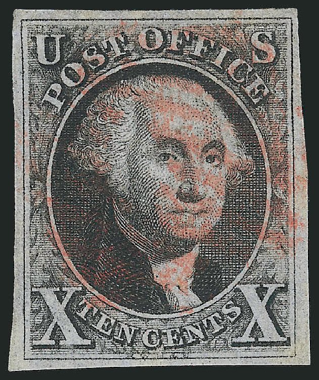 Cost of US Stamps Scott # 2: 1847 10c Franklin. Robert Siegel Auction Galleries, Nov 2013, Sale 1061, Lot 3340