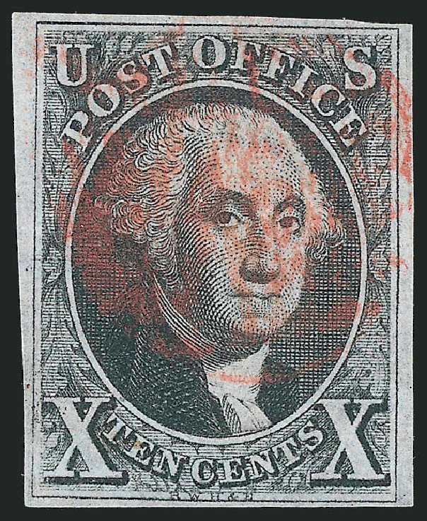 Prices of US Stamps Scott #2 - 10c 1847 Franklin. Robert Siegel Auction Galleries, Apr 2014, Sale 1068, Lot 20