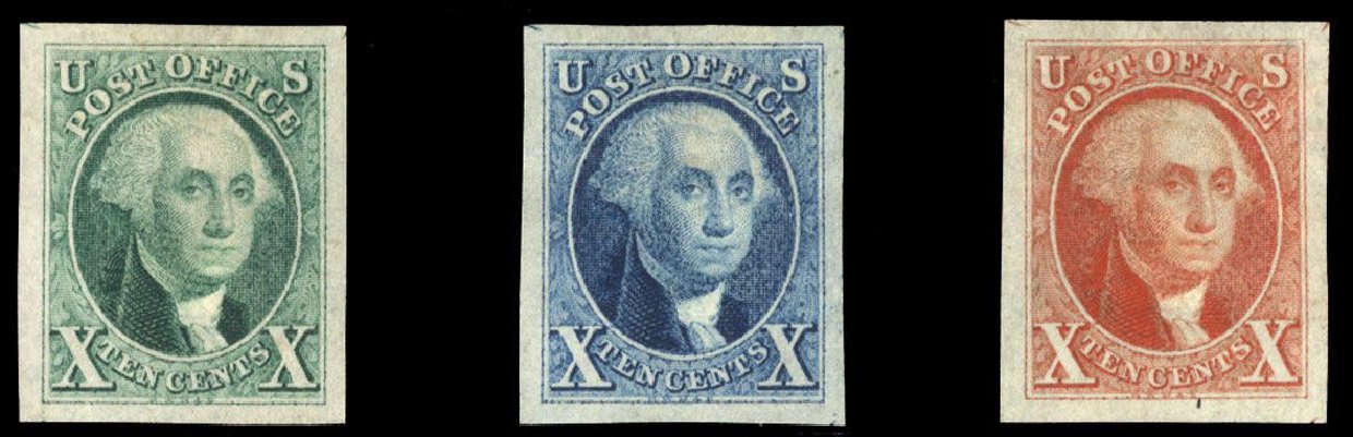 US Stamp Values Scott Catalog #2 - 1847 10c Franklin. Cherrystone Auctions, Mar 2008, Sale 200803, Lot 21