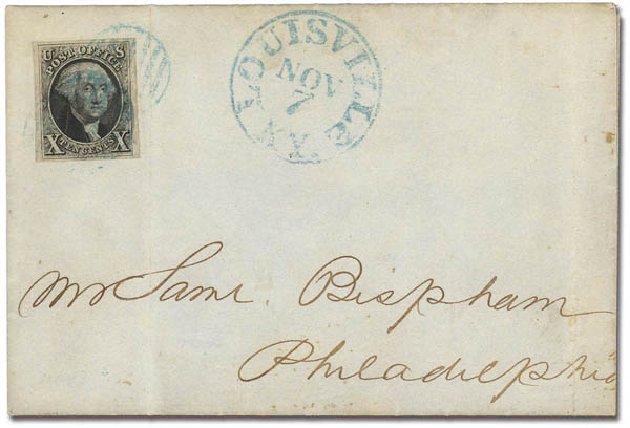 Value of US Stamps Scott #2 - 1847 10c Franklin. Daniel Kelleher Auctions, Feb 2013, Sale 634, Lot 761