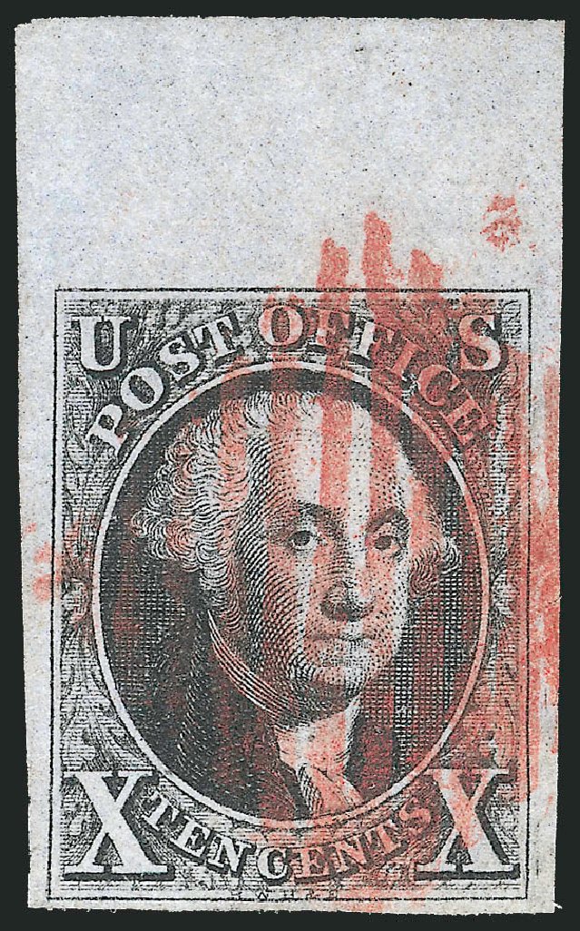 Costs of US Stamp Scott Catalog # 2 - 10c 1847 Franklin. Robert Siegel Auction Galleries, Apr 2012, Sale 1023, Lot 2071