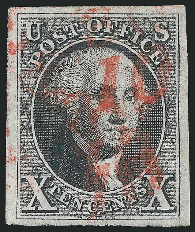 Value of US Stamps Scott Catalogue # 2 - 10c 1847 Franklin. Robert Siegel Auction Galleries, Apr 2012, Sale 1023, Lot 2191