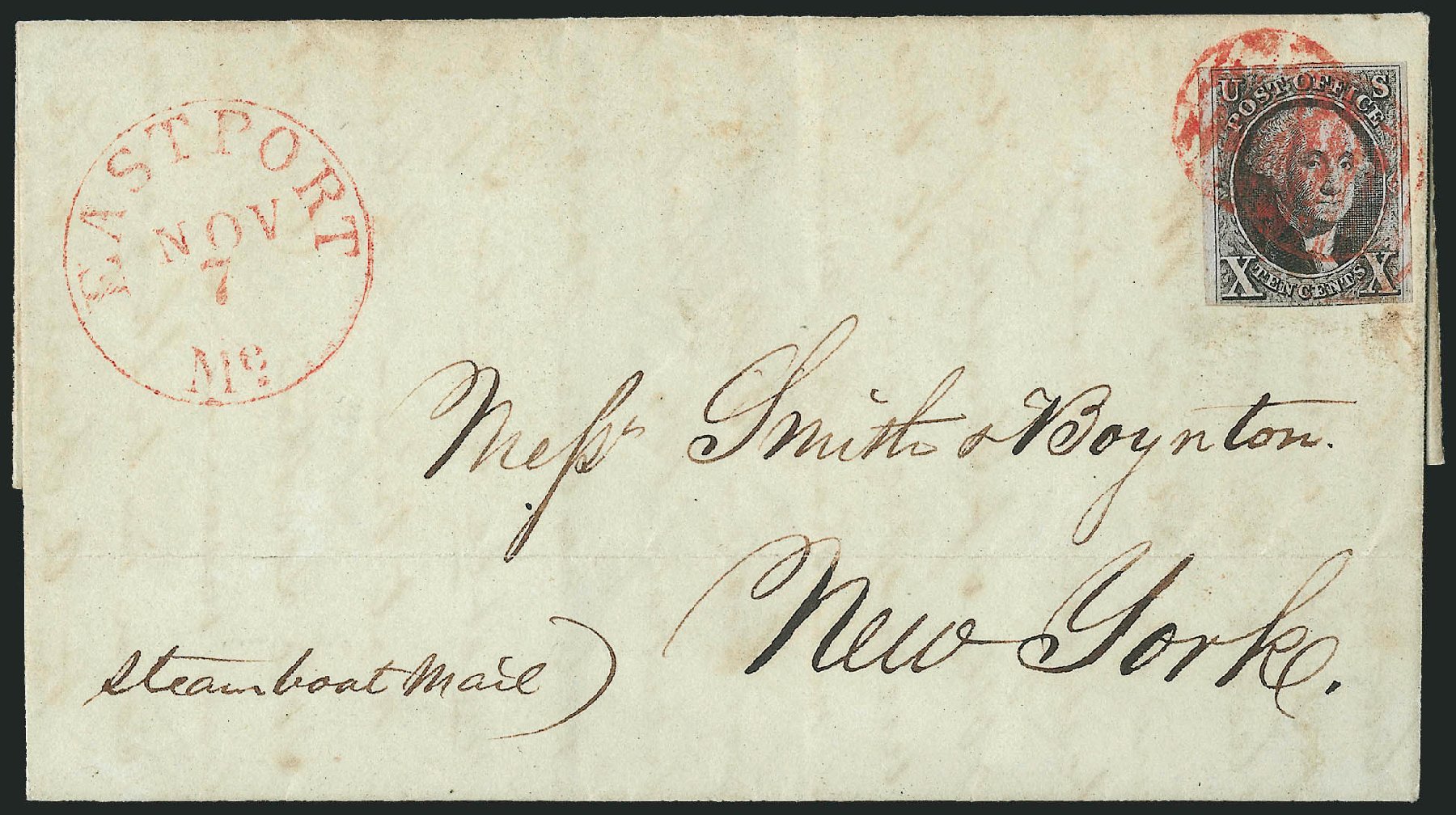 Price of US Stamp Scott # 2: 10c 1847 Franklin. Robert Siegel Auction Galleries, Apr 2012, Sale 1023, Lot 2391