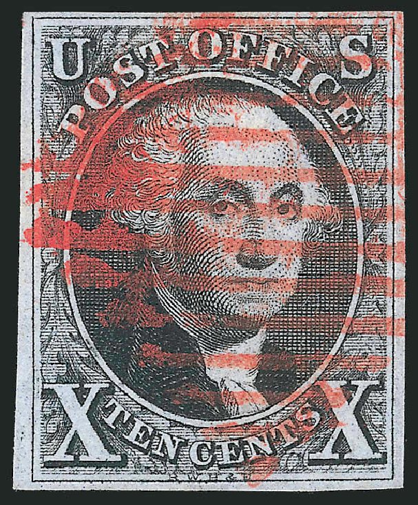 US Stamps Price Scott Catalogue 2: 10c 1847 Franklin. Robert Siegel Auction Galleries, Jul 2013, Sale 1050, Lot 61