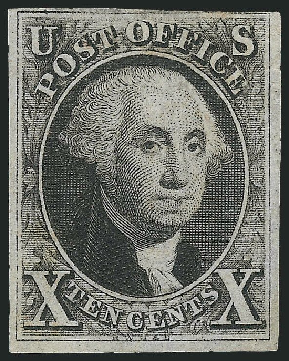 Price of US Stamps Scott Cat. # 2 - 1847 10c Franklin. Robert Siegel Auction Galleries, Nov 2013, Sale 1057, Lot 551