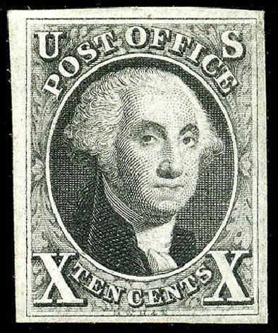 US Stamp Prices Scott Catalog 2: 10c 1847 Franklin. Matthew Bennett International, Apr 2008, Sale 326, Lot 14