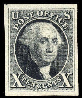 US Stamp Values Scott Catalogue # 2 - 10c 1847 Franklin. Cherrystone Auctions, Mar 2010, Sale 201003, Lot 14