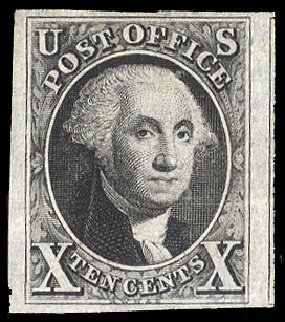 Cost of US Stamp Scott Catalog #2: 10c 1847 Franklin. Cherrystone Auctions, Jun 2010, Sale 201006, Lot 4
