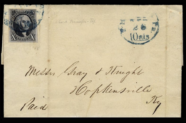 US Stamp Price Scott # 2 - 10c 1847 Franklin. Cherrystone Auctions, Jul 2015, Sale 201507, Lot 4
