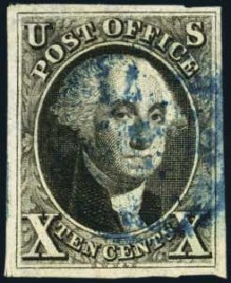 Value of US Stamp Scott Cat. # 2: 10c 1847 Franklin. Harmer-Schau Auction Galleries, Aug 2012, Sale 94, Lot 974