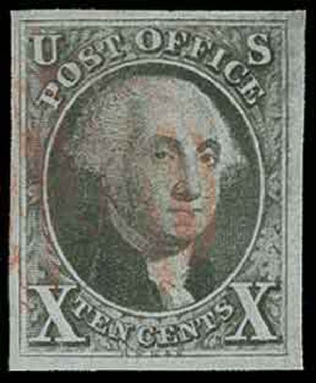 Price of US Stamp Scott #2 - 10c 1847 Franklin. H.R. Harmer, Nov 2013, Sale 3004, Lot 1024