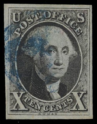 Value of US Stamps Scott Cat. #2: 10c 1847 Franklin. Daniel Kelleher Auctions, Feb 2013, Sale 634, Lot 644