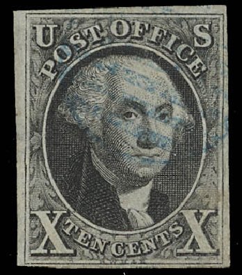 US Stamps Price Scott 2 - 1847 10c Franklin. Daniel Kelleher Auctions, Feb 2013, Sale 634, Lot 684