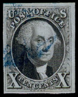 Prices of US Stamp Scott Catalogue 2: 10c 1847 Franklin. Daniel Kelleher Auctions, Sep 2013, Sale 639, Lot 3084