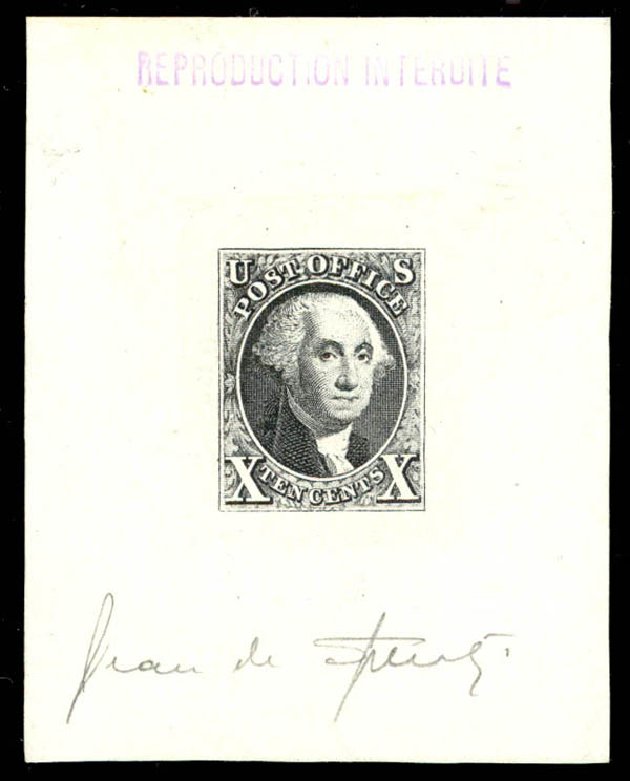 US Stamps Value Scott Catalogue 2 - 10c 1847 Franklin. Daniel Kelleher Auctions, Oct 2014, Sale 660, Lot 2014