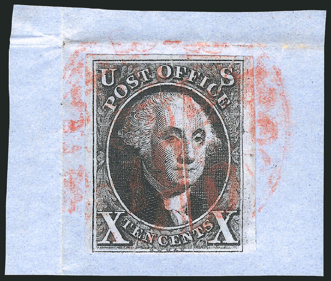 US Stamp Value Scott Catalog 2 - 10c 1847 Franklin. Robert Siegel Auction Galleries, Apr 2012, Sale 1023, Lot 2114