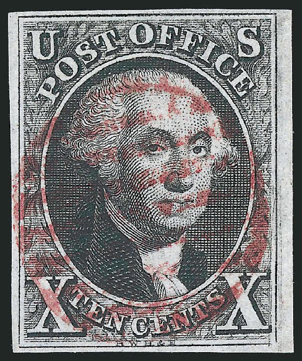 Values of US Stamps Scott Cat. # 2 - 10c 1847 Franklin. Robert Siegel Auction Galleries, Apr 2012, Sale 1023, Lot 2164