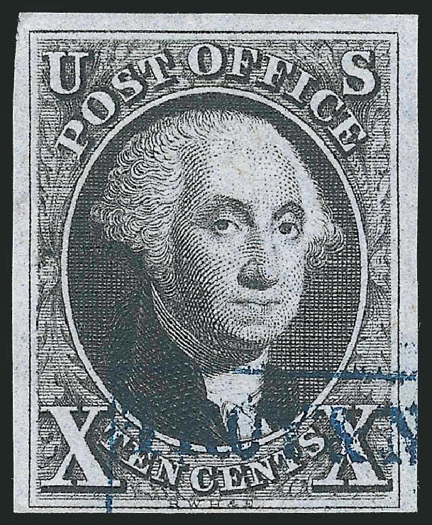 US Stamps Prices Scott Catalog # 2 - 1847 10c Franklin. Robert Siegel Auction Galleries, Apr 2012, Sale 1023, Lot 2174