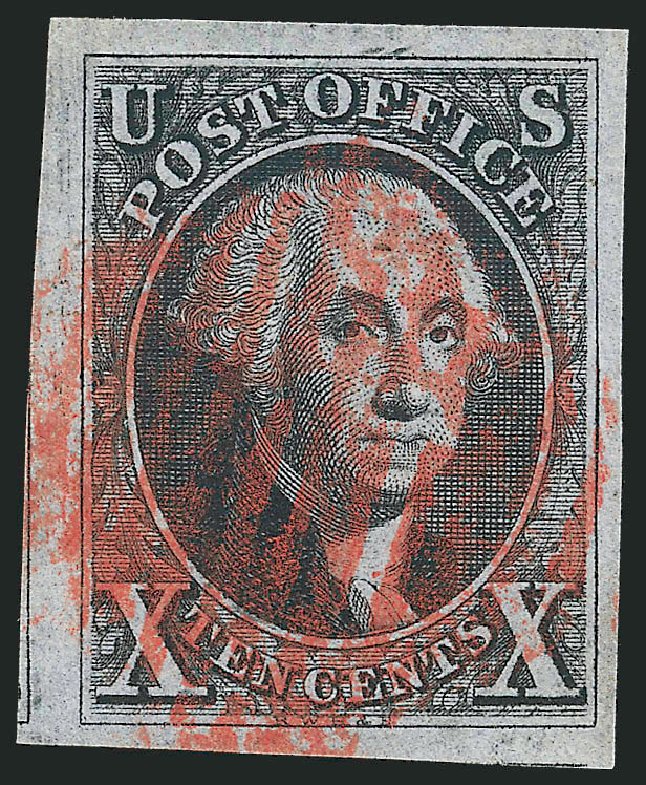 US Stamp Values Scott #2 - 10c 1847 Franklin. Robert Siegel Auction Galleries, Jun 2012, Sale 1025, Lot 64