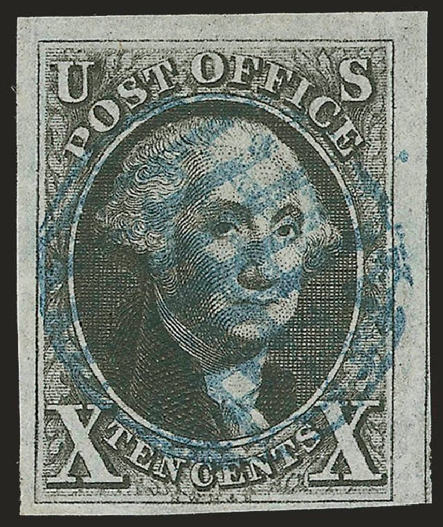 Values of US Stamps Scott Cat. # 2 - 1847 10c Franklin. Robert Siegel Auction Galleries, Oct 2008, Sale 963, Lot 54