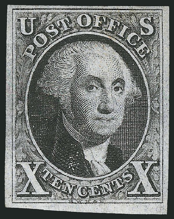 US Stamps Value Scott # 2 - 10c 1847 Franklin. Robert Siegel Auction Galleries, Feb 2010, Sale 983, Lot 4