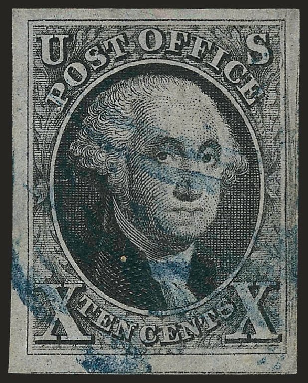 US Stamps Value Scott # 2 - 1847 10c Franklin. Robert Siegel Auction Galleries, Apr 2010, Sale 984, Lot 34